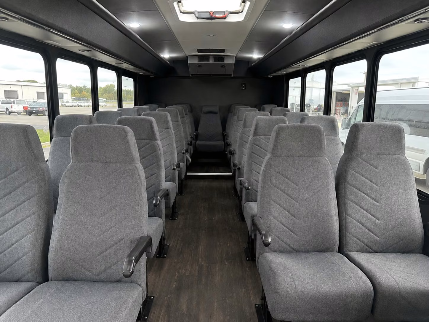 18 passenger minibus inside