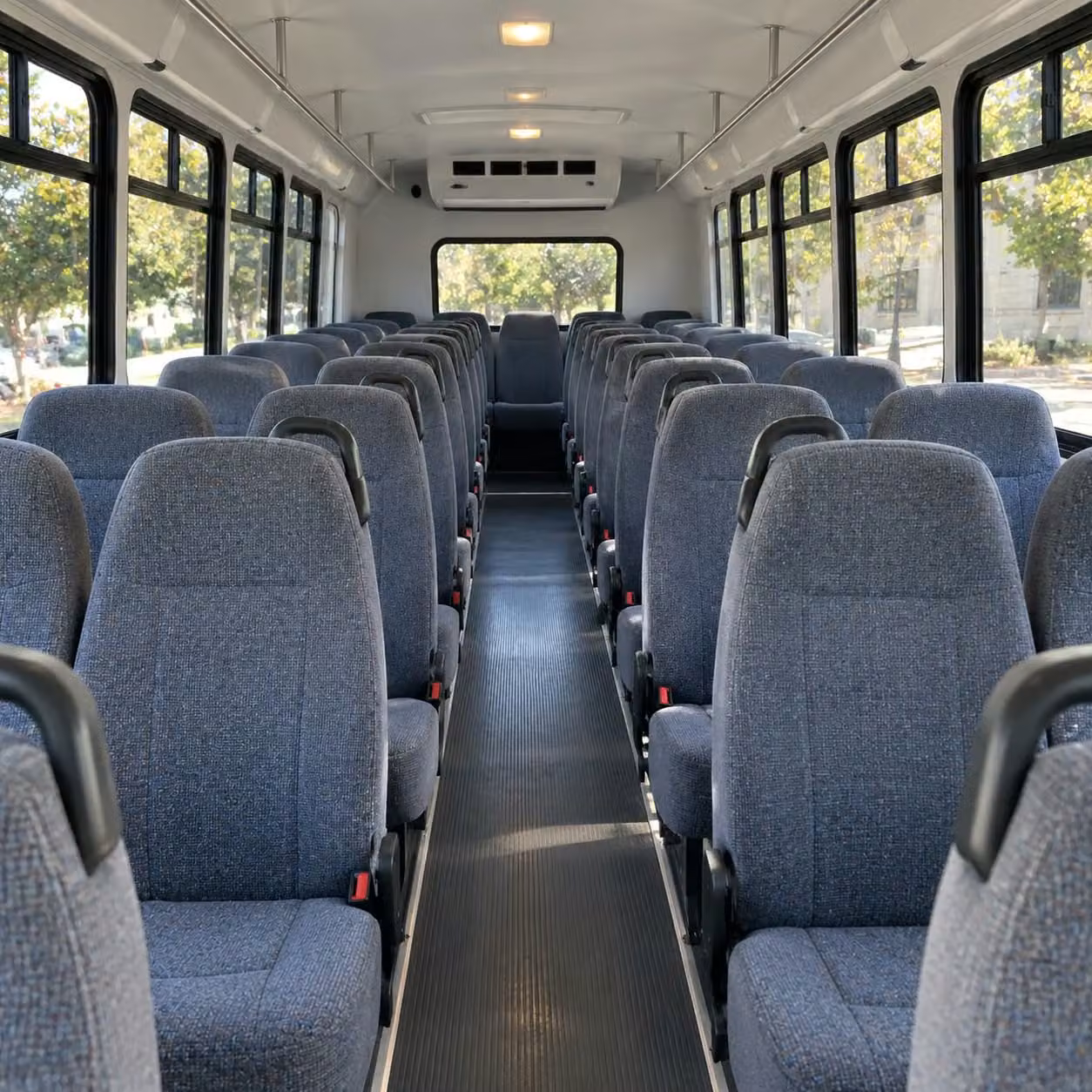 25 passenger minibus inside