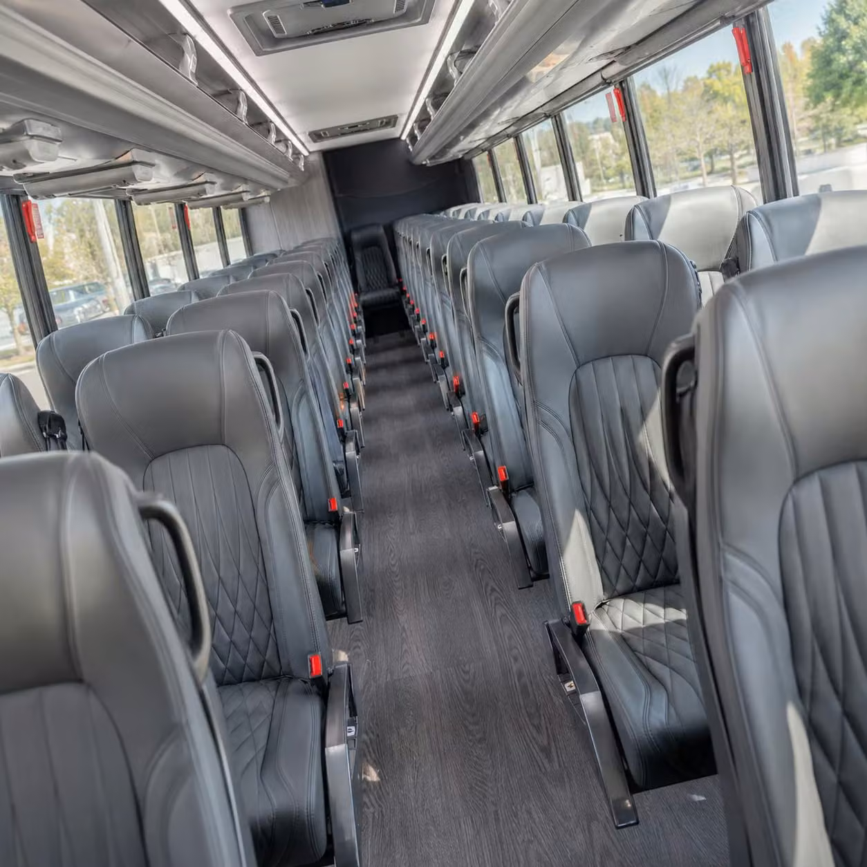 30 passenger minibus inside
