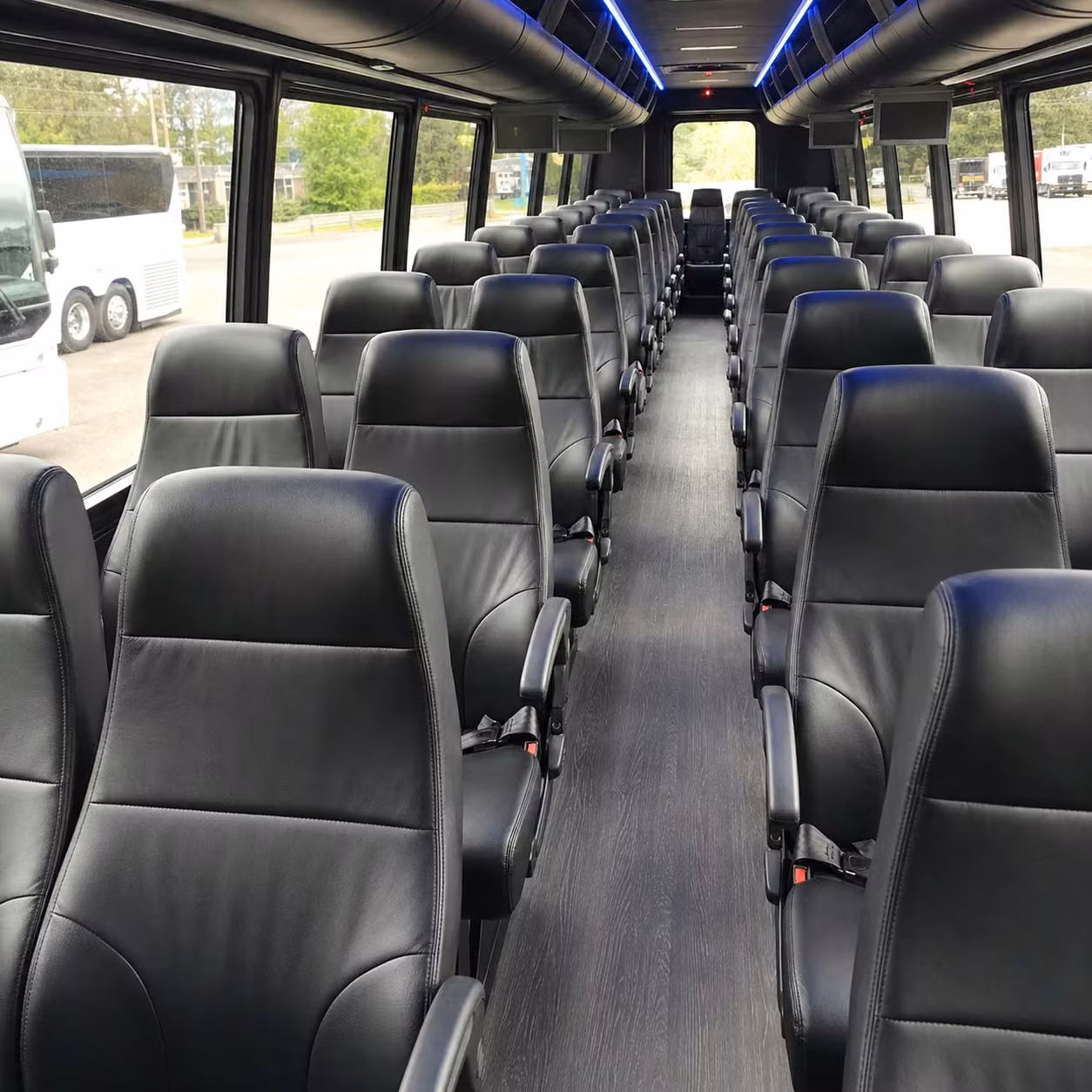 30 passenger minibus interior