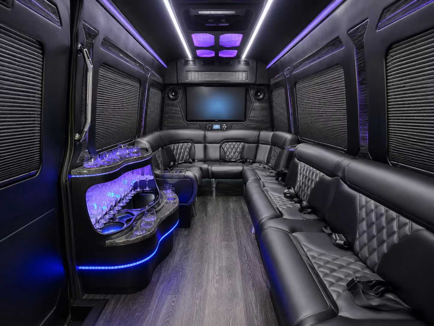 sprinter limousine inside