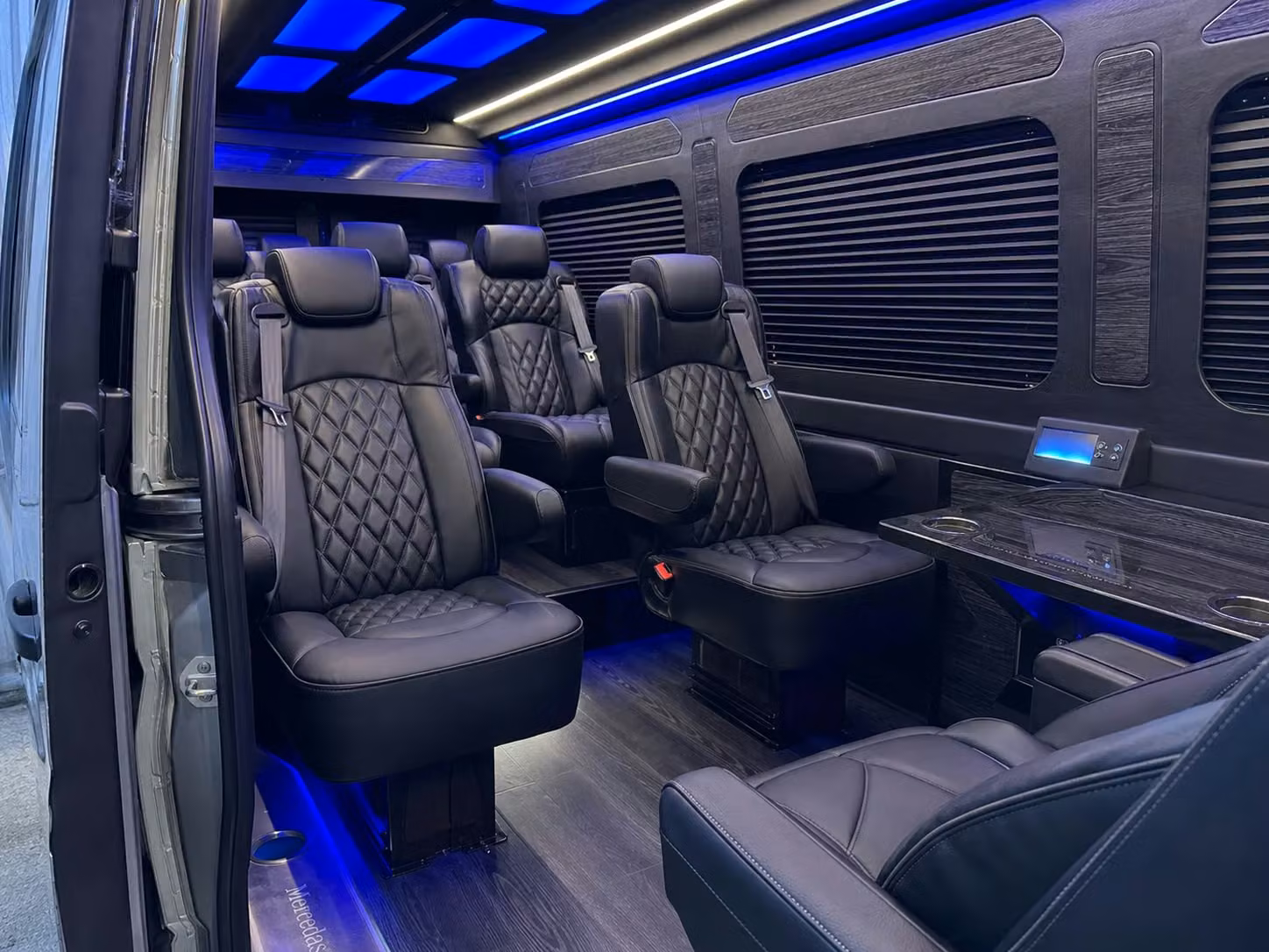sprinter van transportation for groups and events across jurupa valley