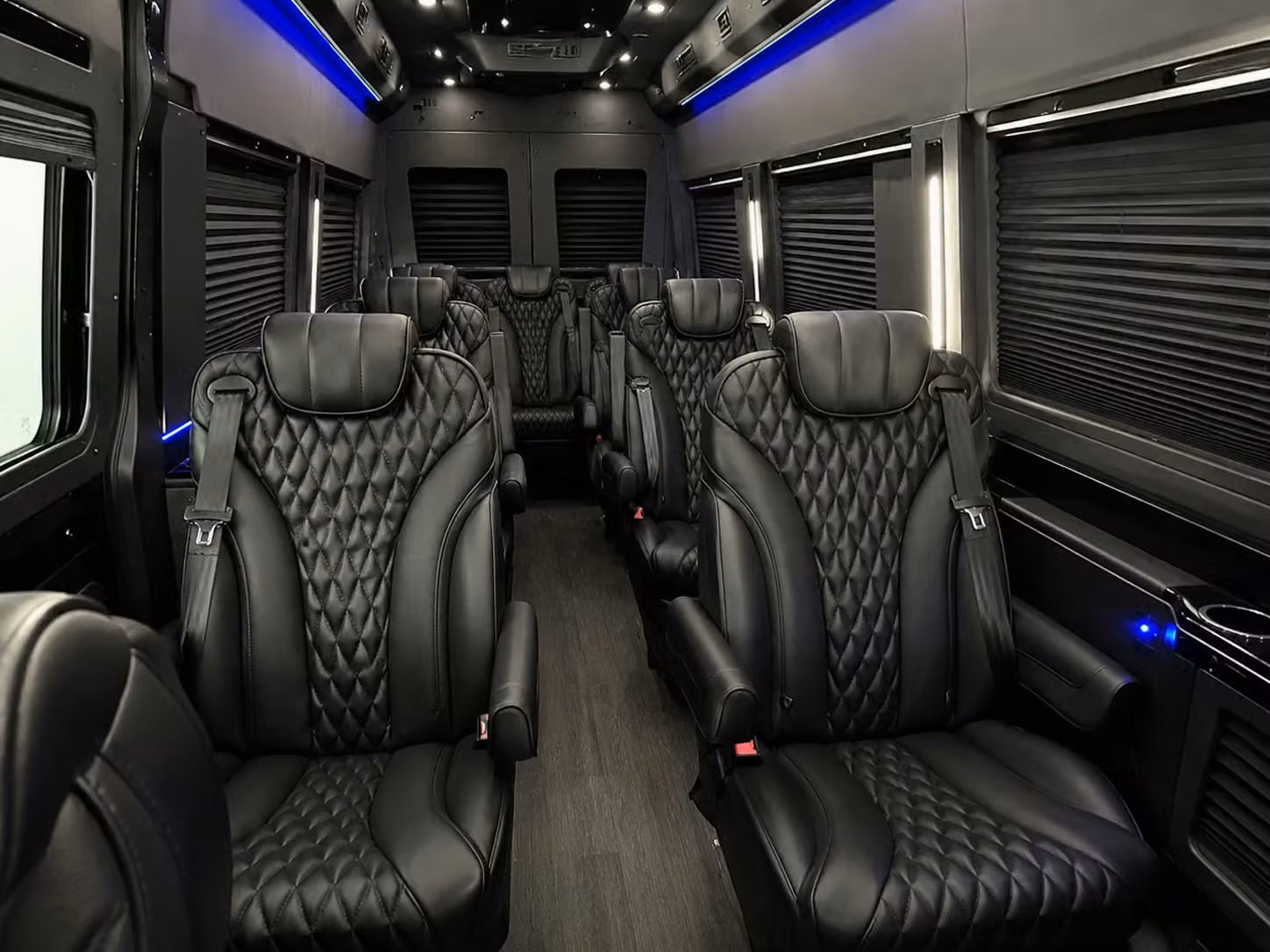 sprinter van with driver interior