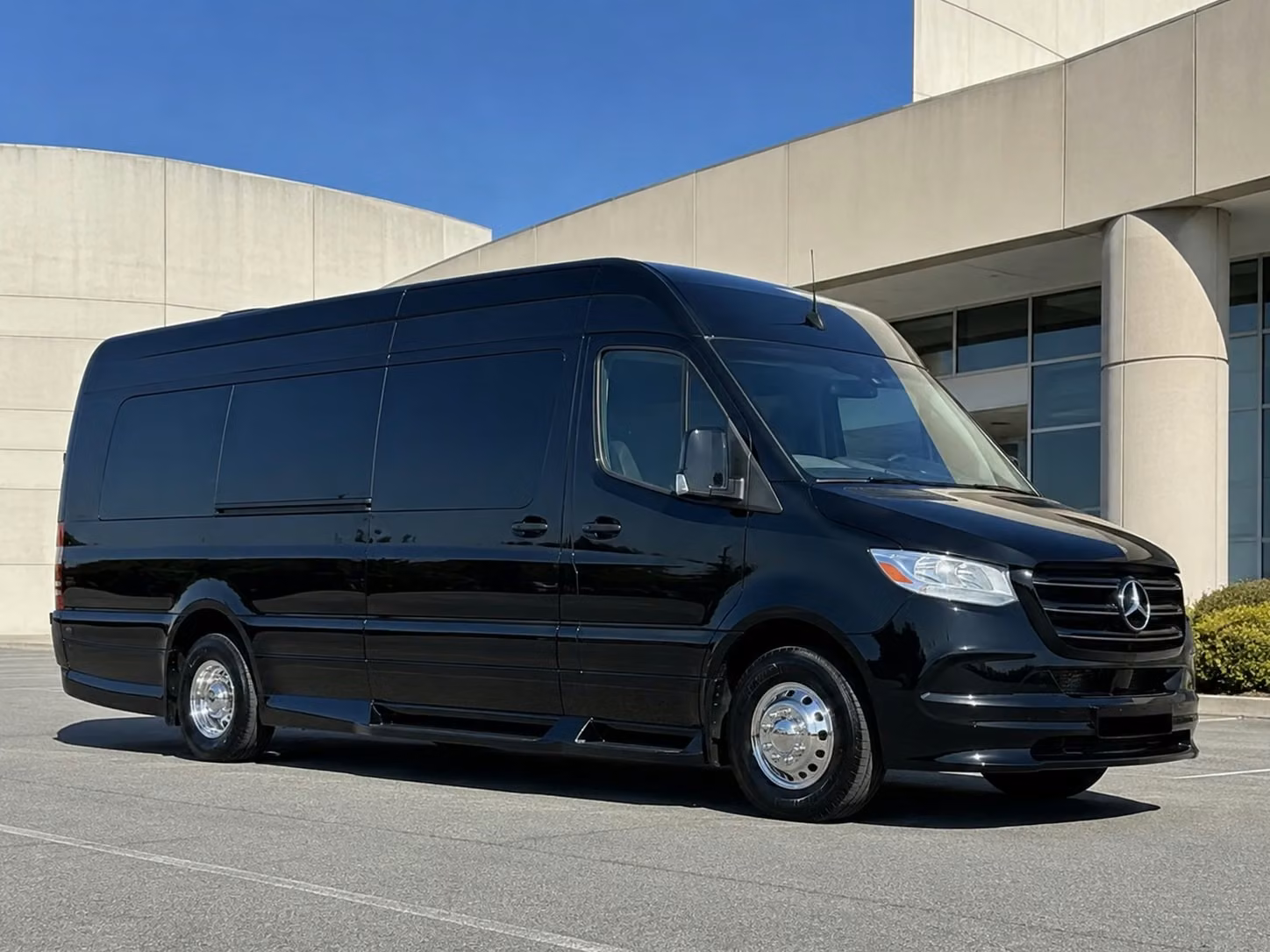 sprinter van with driver